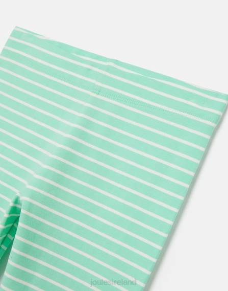 Apparel IE Joules Girls Deedee Printed Leggings 2-12 Years AQUA STRIPE FLAMINGO JVVL266