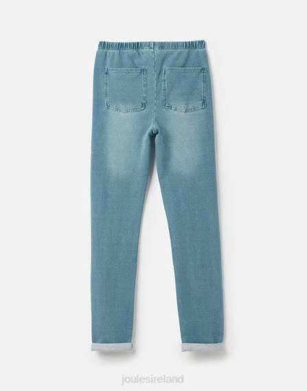 Apparel IE Joules Girls Minnie Jersey Denim Leggings 2-12 Years DENIM JVVL301