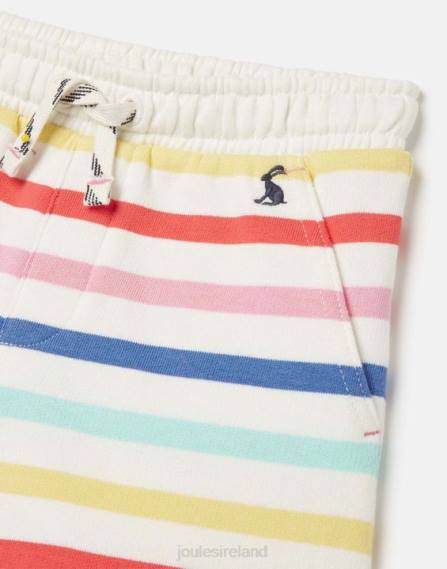 Apparel IE Joules Girls Reilley Jersey Stripe Shorts 2-12 Years MULTI STRIPE JVVL273