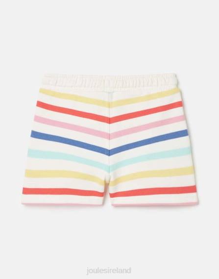 Apparel IE Joules Girls Reilley Jersey Stripe Shorts 2-12 Years MULTI STRIPE JVVL273