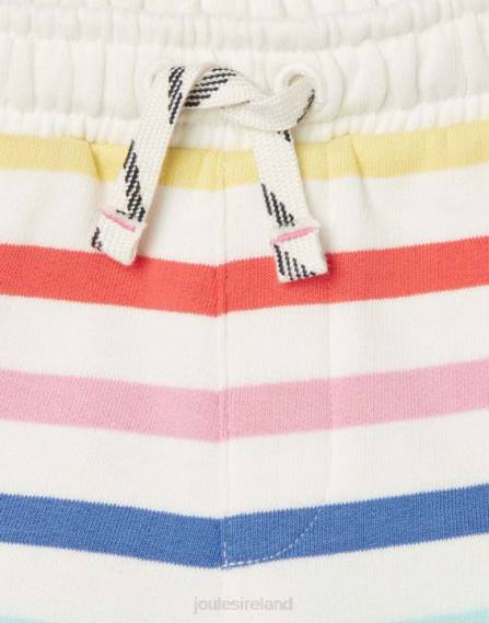 Apparel IE Joules Girls Reilley Jersey Stripe Shorts 2-12 Years MULTI STRIPE JVVL273
