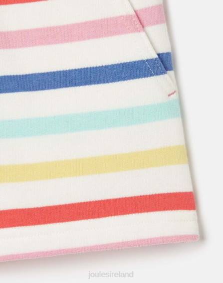 Apparel IE Joules Girls Reilley Jersey Stripe Shorts 2-12 Years MULTI STRIPE JVVL273