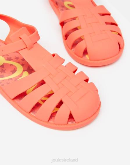 Footwear IE Joules Girls Viv Jelly Shoe LIGHT CORAL JVVL300