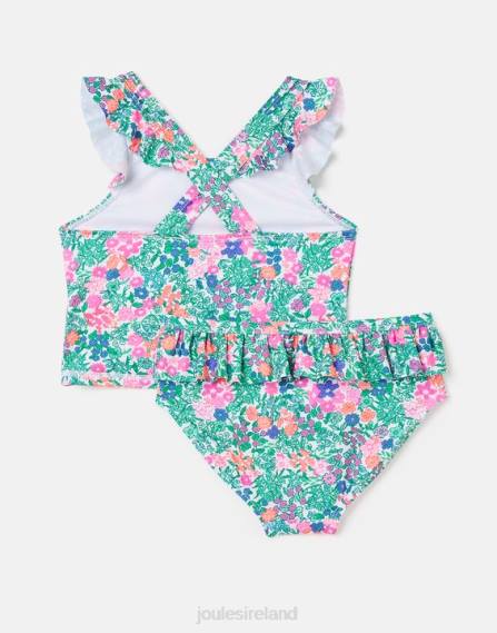 Apparel IE Joules Girls Laurielle Tankini 2-12 Years MULTI DITSY JVVL312