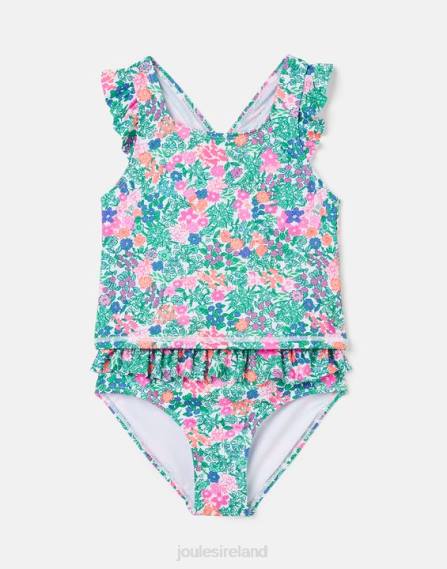Apparel IE Joules Girls Laurielle Tankini 2-12 Years MULTI DITSY JVVL312
