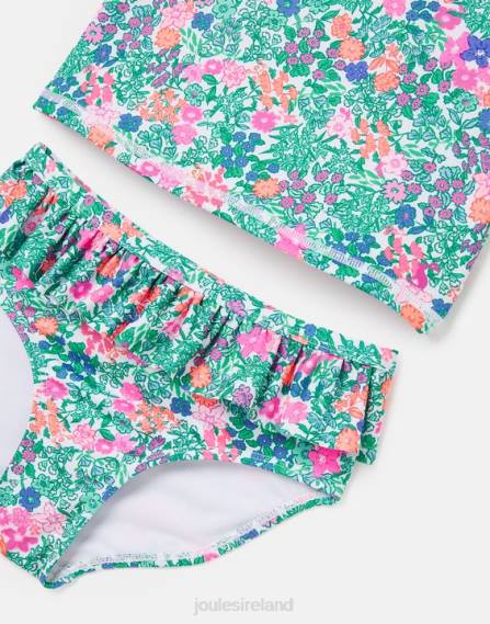 Apparel IE Joules Girls Laurielle Tankini 2-12 Years MULTI DITSY JVVL312