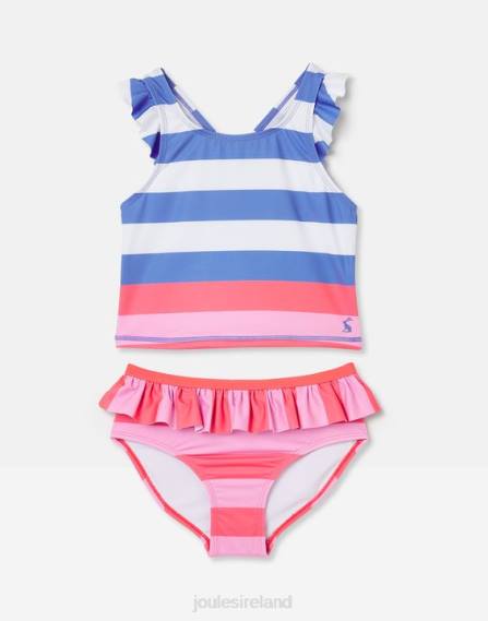 Apparel IE Joules Girls Laurielle Tankini 2-12 Years MULTI STRIPE JVVL296