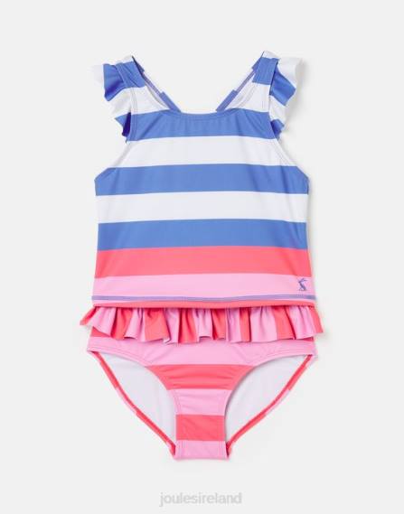 Apparel IE Joules Girls Laurielle Tankini 2-12 Years MULTI STRIPE JVVL296