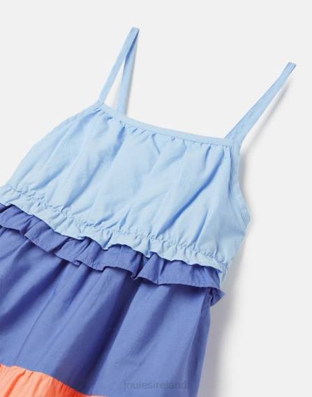 Apparel IE Joules Girls Theadora Trapeze Dress 5-12 Years COLOUR BLOCK JVVL314