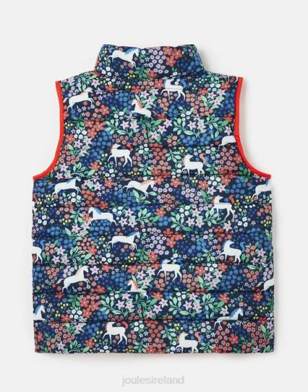 Apparel IE Joules Girls Flip It Reversible Vest 2-8 Years PONY JVVL307