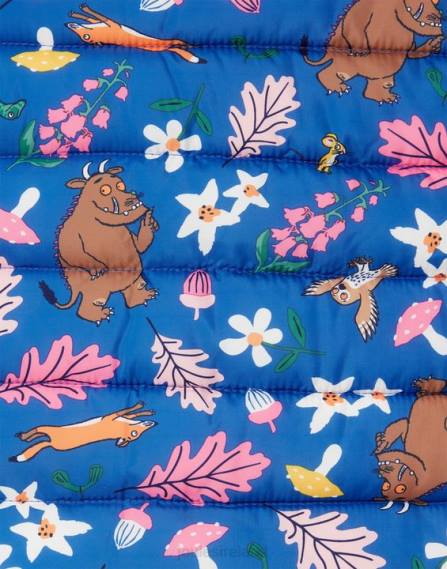 Apparel IE Joules Girls Gruffalo Flip It Reversible Vest 1-6 Years BLUE JVVL260
