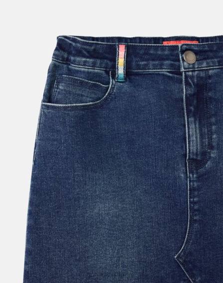 Apparel IE Joules Girls Hollis 5 Pocket Denim Skirt 1-12 Years DENIM JVVL292