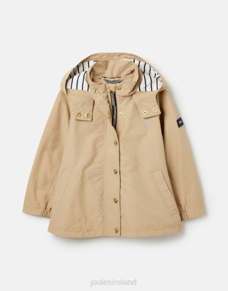 Apparel IE Joules Girls Meadow Showerproof Coat 2-12 Years STONE JVVL304