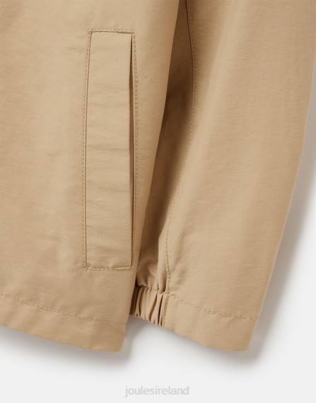 Apparel IE Joules Girls Meadow Showerproof Coat 2-12 Years STONE JVVL304
