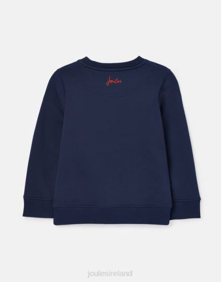Apparel IE Joules Girls Mackenzie Sweatshirt 5-12 years BLUE SUN JVVL264
