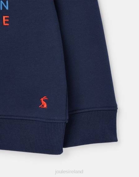Apparel IE Joules Girls Mackenzie Sweatshirt 5-12 years BLUE SUN JVVL264