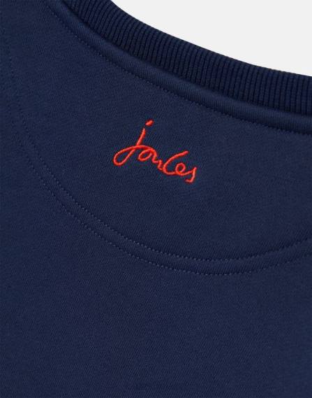 Apparel IE Joules Girls Mackenzie Sweatshirt 5-12 years BLUE SUN JVVL264