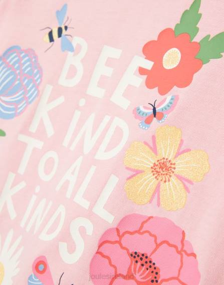 Apparel IE Joules Girls Pixie Screenprint T-Shirt 2-12 Years BEEKIND JVVL270
