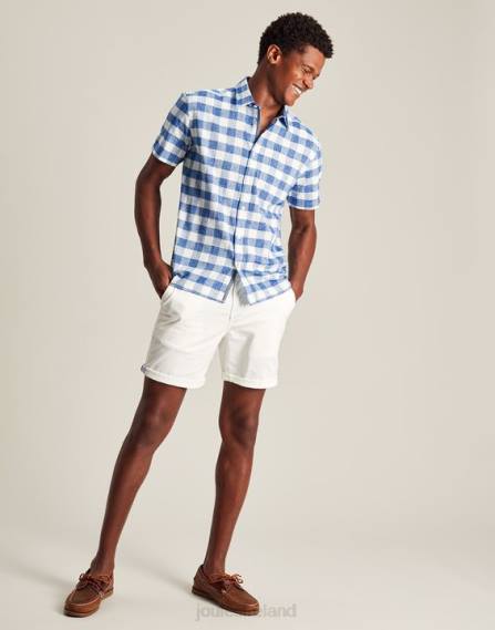 Apparel IE Joules Men Dockside Woven Shorts WHITE JVVL232