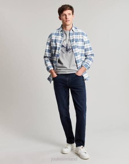 Apparel IE Joules Men The Oakham Slim Fit 5 Pocket Denim Jean INK WASH DENIM JVVL205