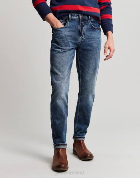 Apparel IE Joules Men The Oakham Slim Fit 5 Pocket Denim Jean MID WASH DENIM JVVL230