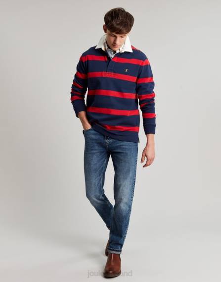 Apparel IE Joules Men The Oakham Slim Fit 5 Pocket Denim Jean MID WASH DENIM JVVL230