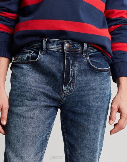 Apparel IE Joules Men The Oakham Slim Fit 5 Pocket Denim Jean MID WASH DENIM JVVL230