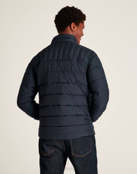 Apparel IE Joules Men Go To Water Resistant Padded Jacket MARINE NAVY JVVL179