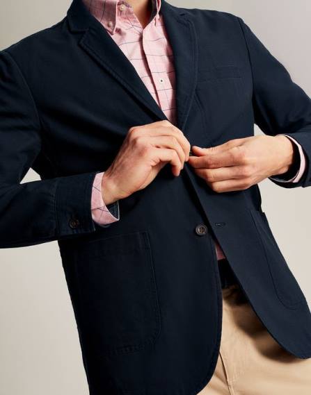 Apparel IE Joules Men Langley blazer Relaxed Blazer NAVY JVVL243