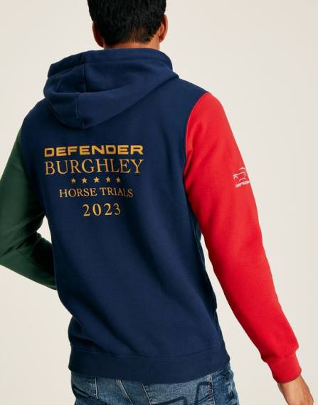 Apparel IE Joules Men Burghley Unisex Hooded Sweatshirt FRENCH NAVY JVVL168