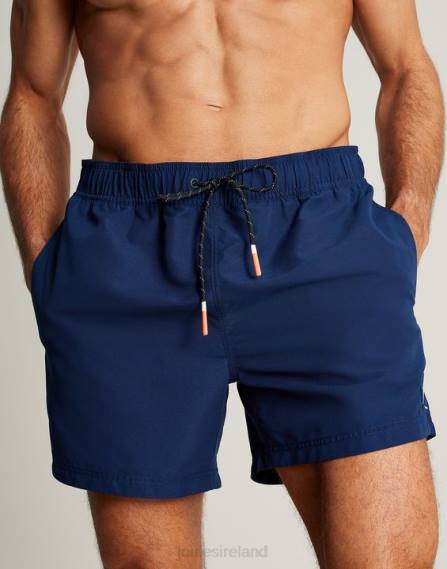 Apparel IE Joules Men Galley Plain Swim Trunks BLUE GEM JVVL226