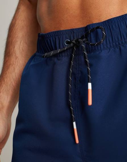 Apparel IE Joules Men Galley Plain Swim Trunks BLUE GEM JVVL226