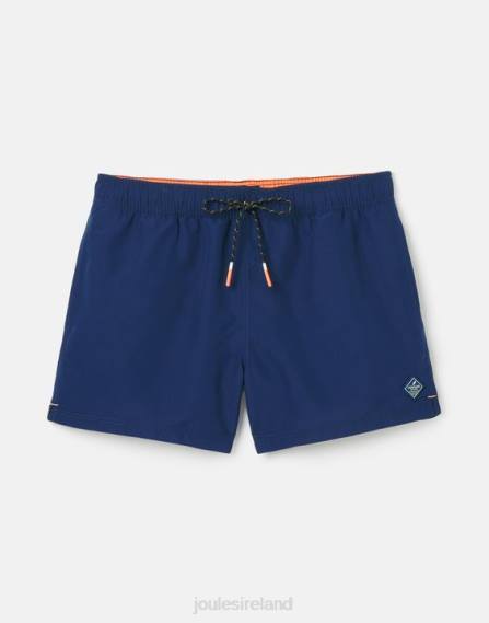 Apparel IE Joules Men Galley Plain Swim Trunks BLUE GEM JVVL226