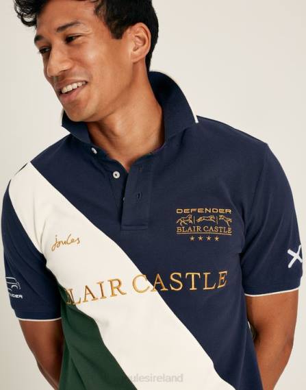 Apparel IE Joules Men Blair Short Sleeved Polo Shirt FRENCH NAVY JVVL169