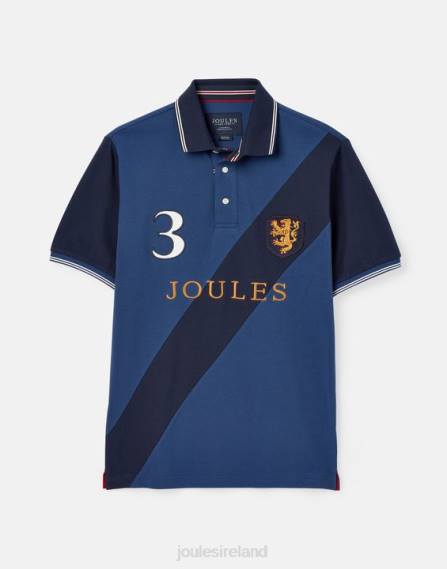 Apparel IE Joules Men Embellished Polo Shirt DEEP BLUE JVVL216