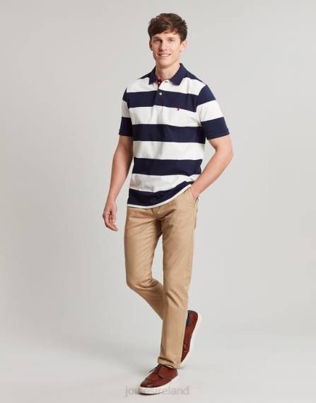 Apparel IE Joules Men Filbert Polo Shirt BLUE WHITE STRIPE JVVL165