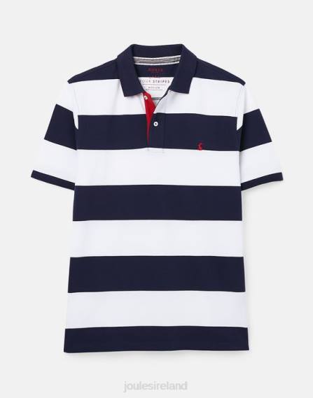 Apparel IE Joules Men Filbert Polo Shirt BLUE WHITE STRIPE JVVL165