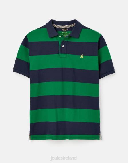Apparel IE Joules Men Filbert Polo Shirt NAVY GREEN STRIPE JVVL218