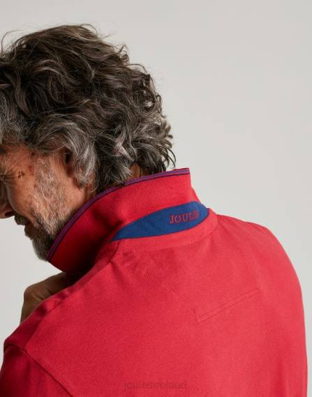 Apparel IE Joules Men Woody Polo Shirt CHILLI RED JVVL193