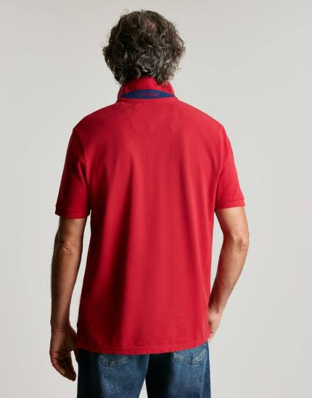Apparel IE Joules Men Woody Polo Shirt CHILLI RED JVVL193
