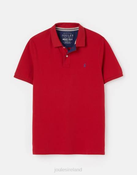 Apparel IE Joules Men Woody Polo Shirt CHILLI RED JVVL193