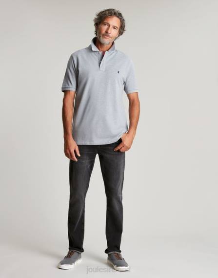 Apparel IE Joules Men Woody Polo Shirt GREY MARL JVVL182