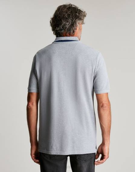 Apparel IE Joules Men Woody Polo Shirt GREY MARL JVVL182
