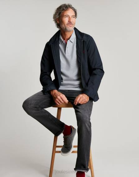 Apparel IE Joules Men Woody Polo Shirt GREY MARL JVVL182
