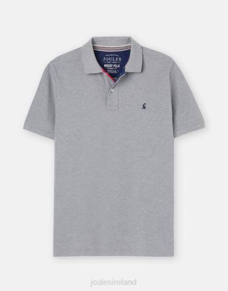 Apparel IE Joules Men Woody Polo Shirt GREY MARL JVVL182