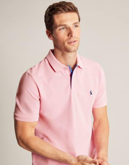 Apparel IE Joules Men Woody Polo Shirt LIGHT PINK JVVL183