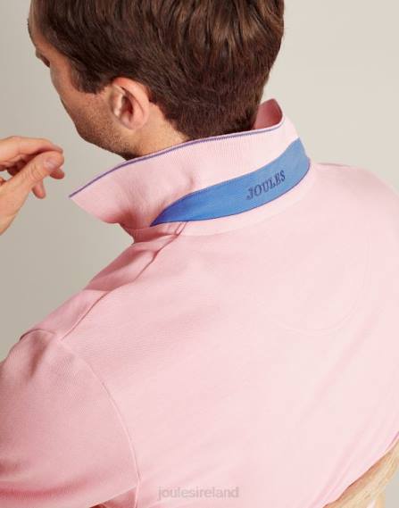 Apparel IE Joules Men Woody Polo Shirt LIGHT PINK JVVL183