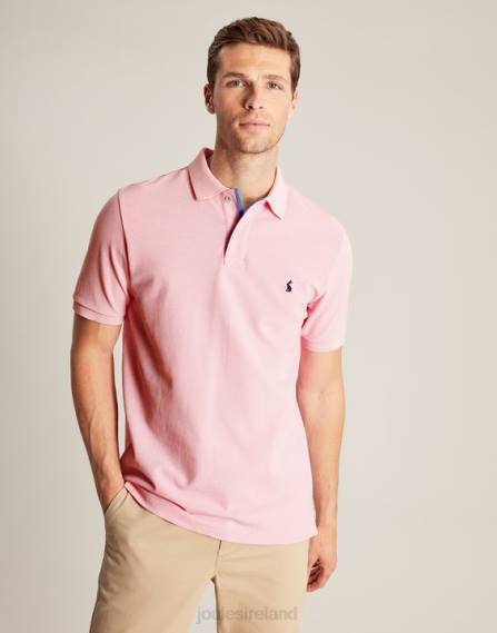 Apparel IE Joules Men Woody Polo Shirt LIGHT PINK JVVL183