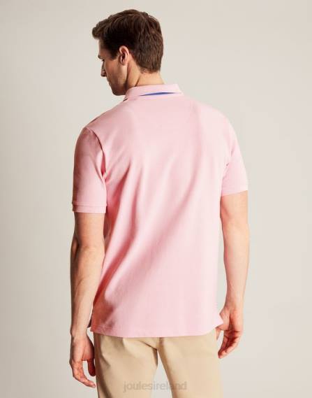 Apparel IE Joules Men Woody Polo Shirt LIGHT PINK JVVL183
