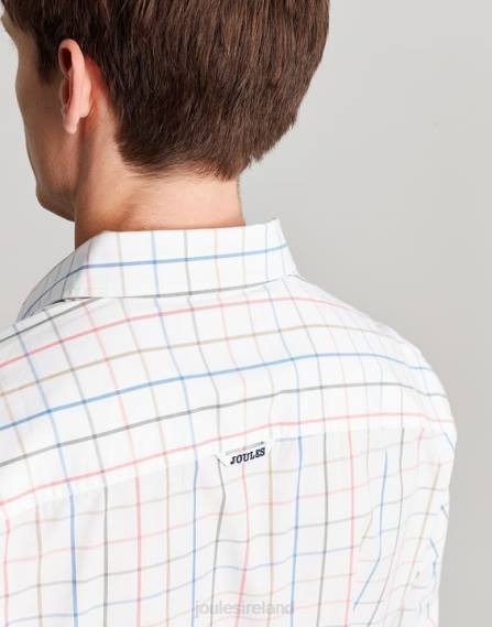 Apparel IE Joules Men Abbott Classic Fit Peached Poplin Shirt MULTI CHECK JVVL244